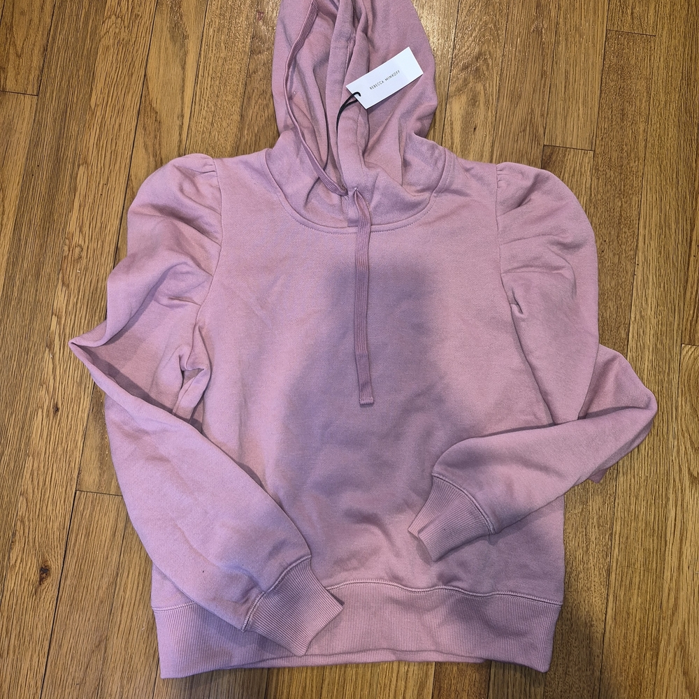 NWT Rebecca Minkoff Pink Hoodie Sweatshirt